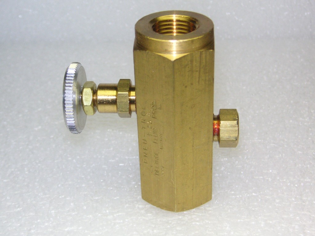 Deltrol Check Valve & Needle - CP20B | Air Inc