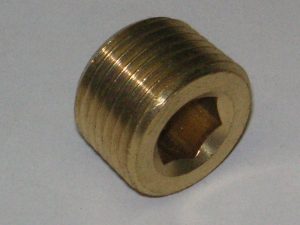 Brass Countersunk Plug Fitting - 109UA