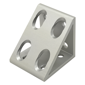 8 Hole Gusset Corner Bracket - 25-4138