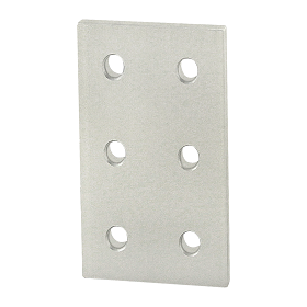 6 Hole Rectangular Flat Plate - 4166
