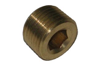 Brass Countersunk Plug Fitting - 109UA