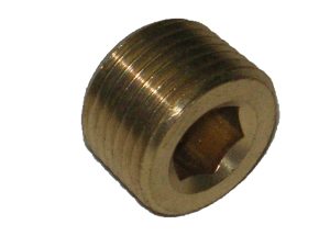 Brass Countersunk Plug Fitting - 109UC